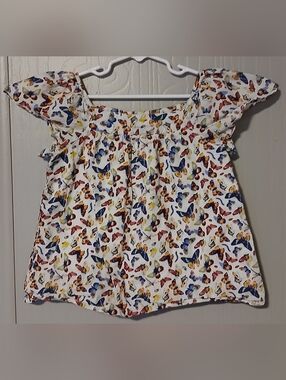 Gap Girls 6/7 Butterfly Top